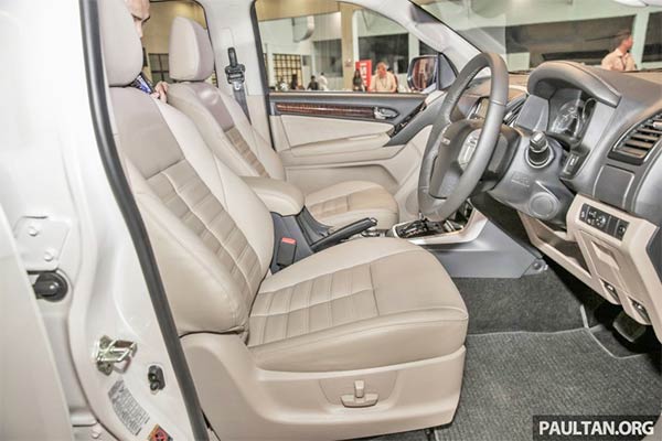 Jok Kursi Pertama Depan New Isuzu MU-X